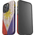 Philippines Flag Dark Wood iPhone 16 Pro Impact Case